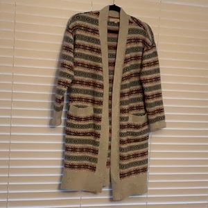 Loft long sweater, 2pockets, acrylic